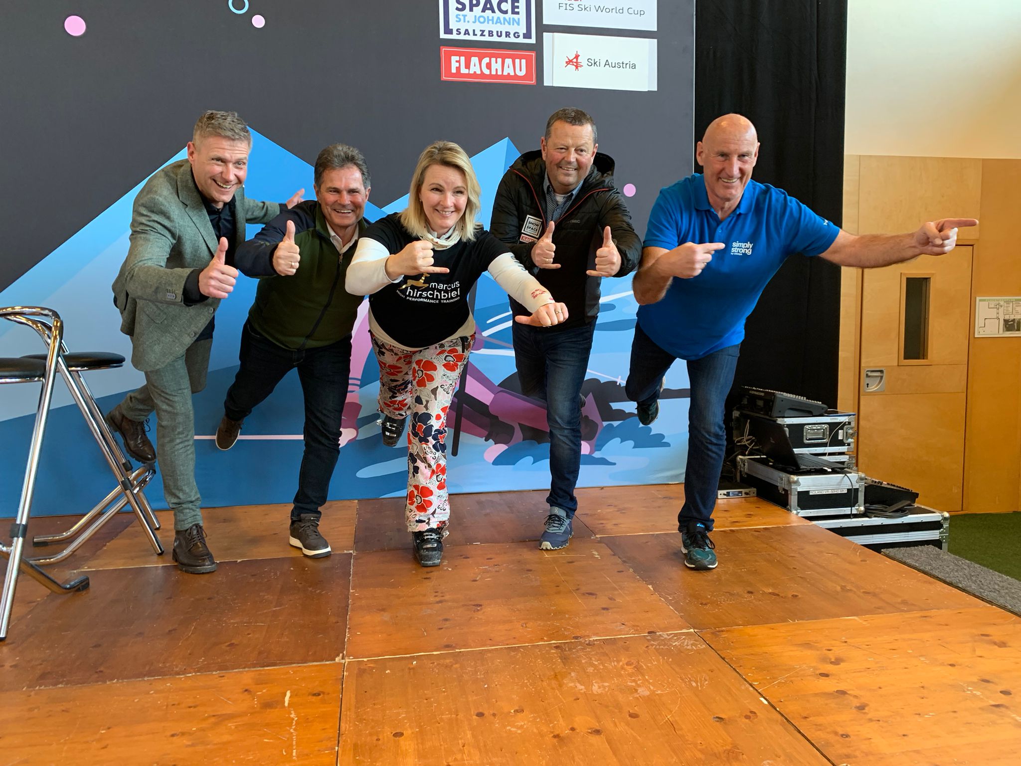 hilde gerd - werner schwarz - bewegung - bewegungsmangel- gemeinsam bewegen auf der bühne