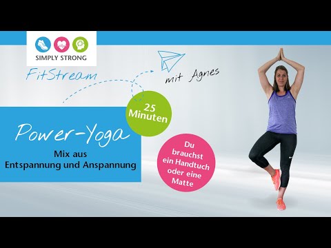 Preview image for the video "FitStream: Power-Yoga mit Agnes". Preview image for the video "FitStream: Power-Yoga mit Agnes".