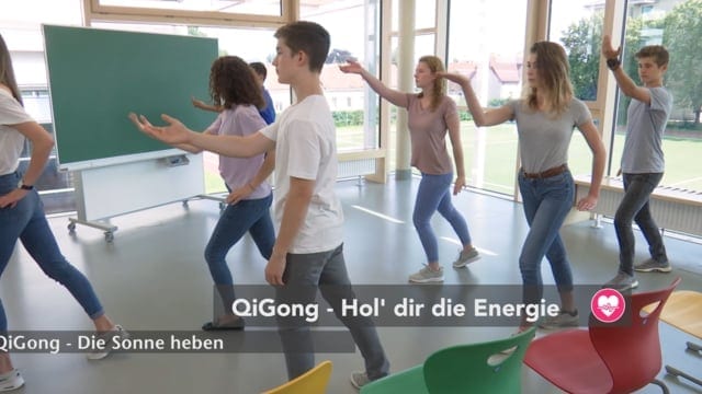 Preview image for the video "Position der Ruhe. Sonne heben und Mond anschauen".