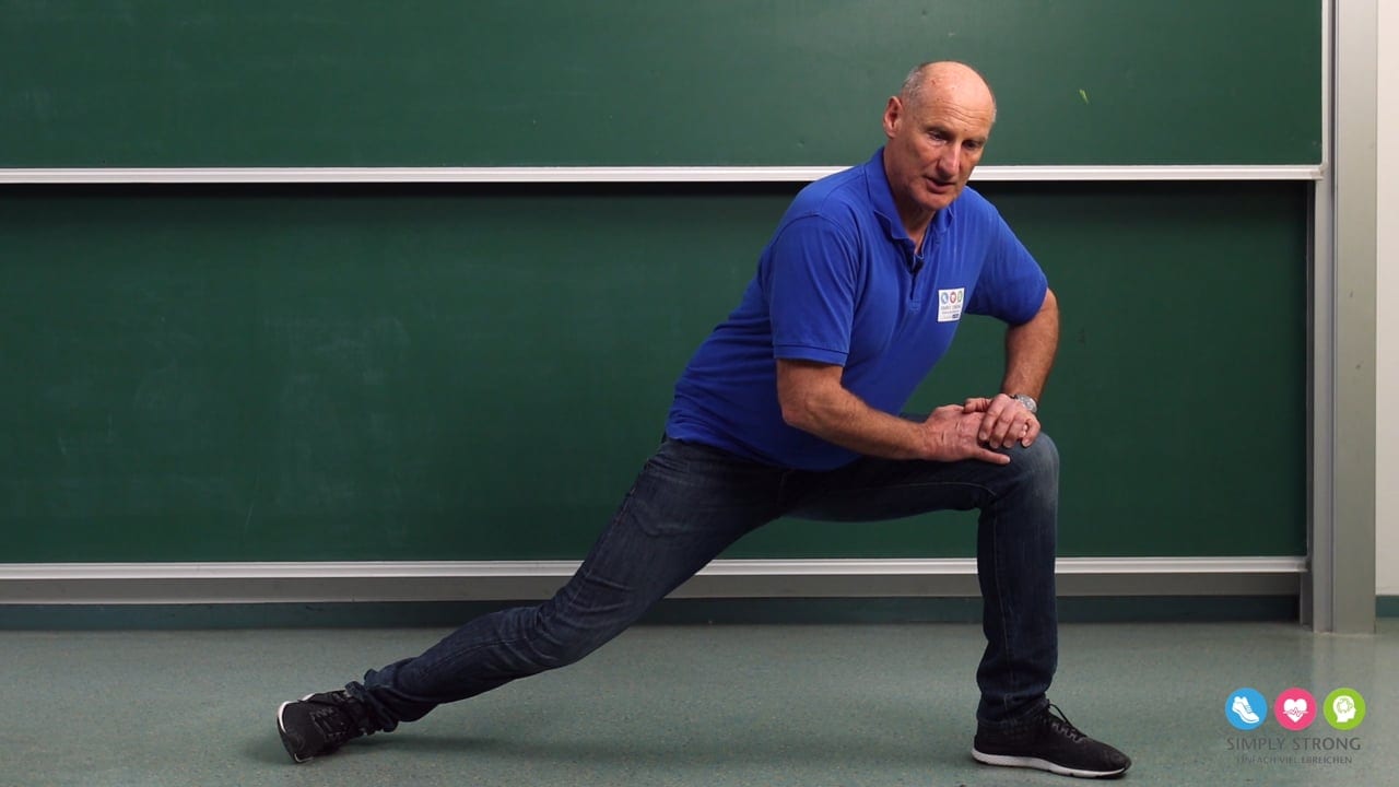Preview image for the video "Seitschritt Dehnung". Preview image for the video "Seitschritt Dehnung".