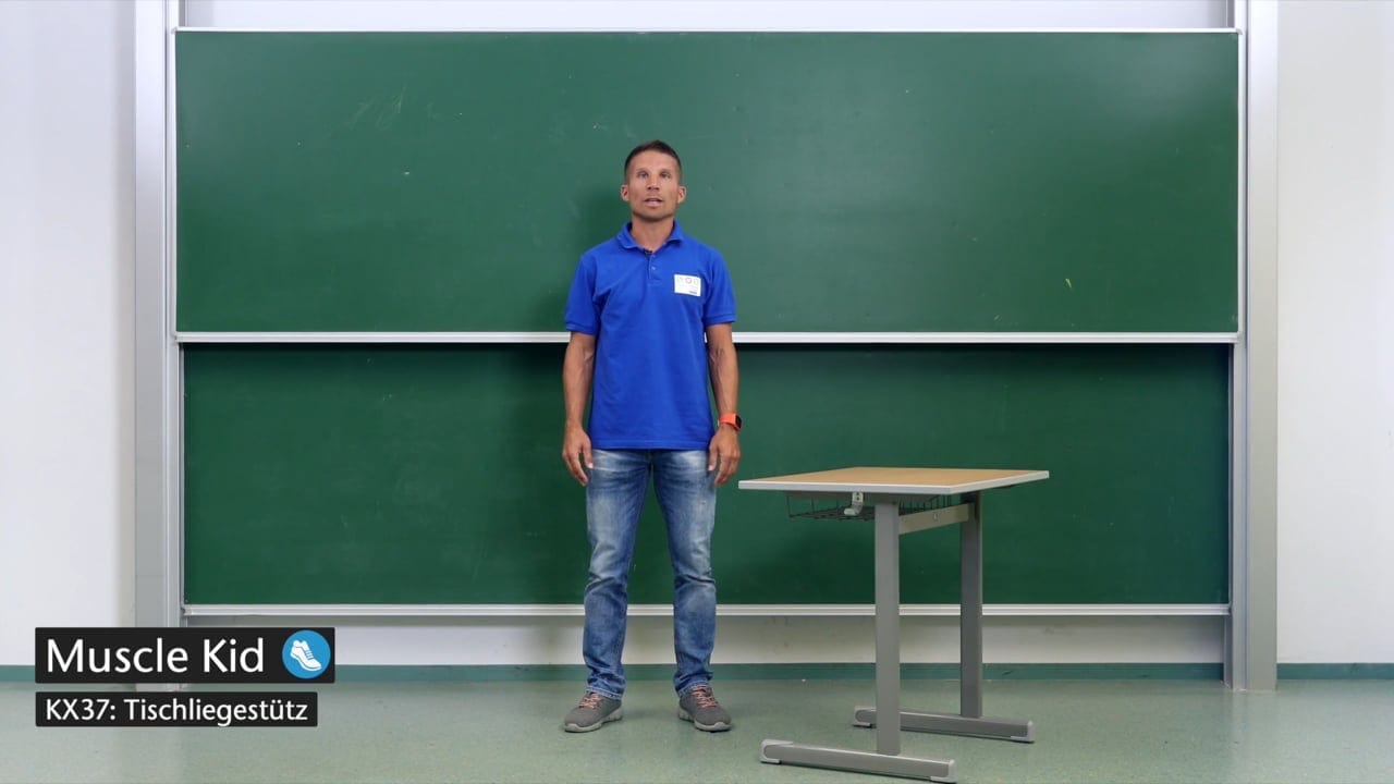 Preview image for the video "Tischliegestütz". Preview image for the video "Tischliegestütz".