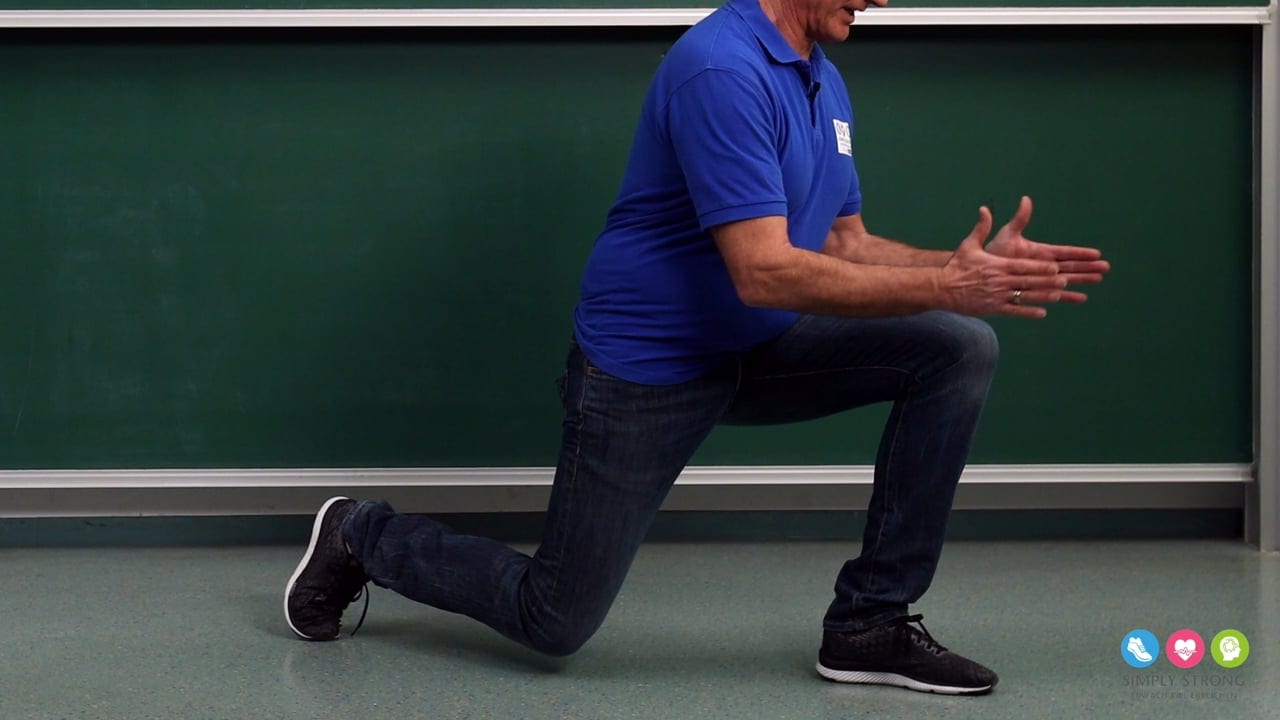 Preview image for the video "Ausfallschritt seitwärts". Preview image for the video "Ausfallschritt seitwärts".