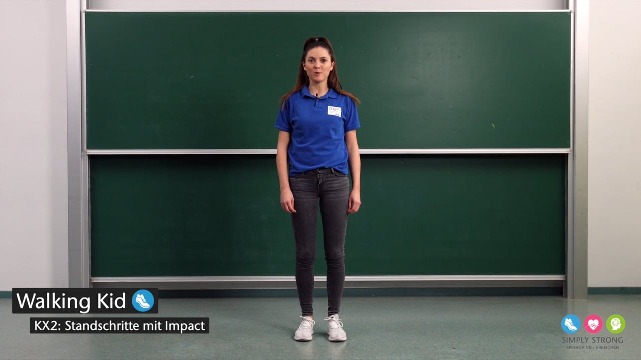 Preview image for the video "Standschritte mit Impact". Preview image for the video "Standschritte mit Impact".