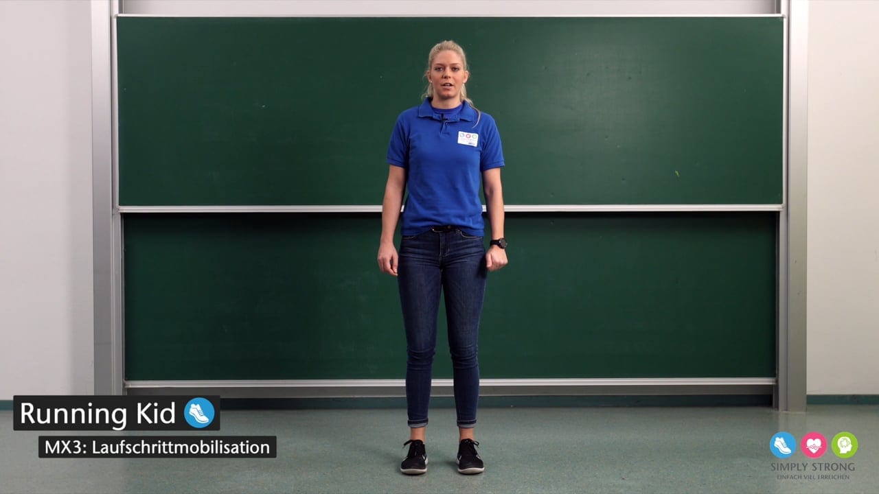 Preview image for the video "Laufschrittmobilisation". Preview image for the video "Laufschrittmobilisation".