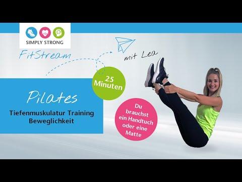 Preview image for the video "FitStream: Pilates mit Lea".