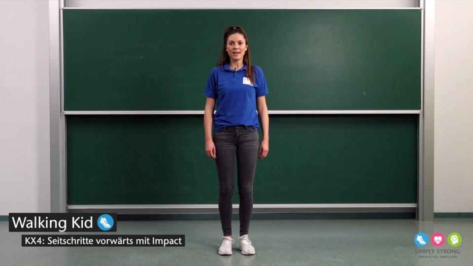 Preview image for the video "Seitschritte vorwärts mit Impact".