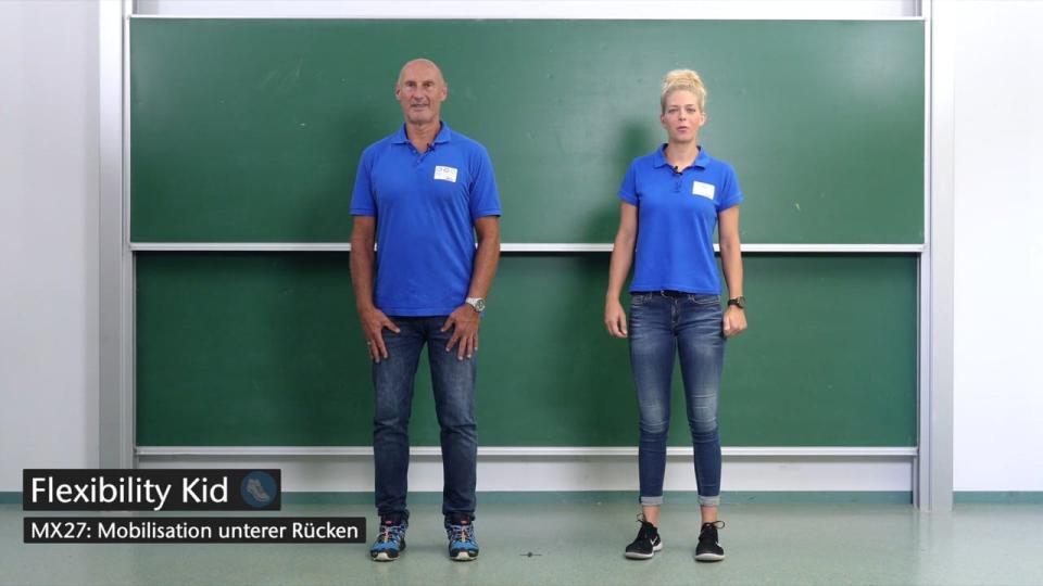 Preview image for the video "Mobilisation unterer Rücken".