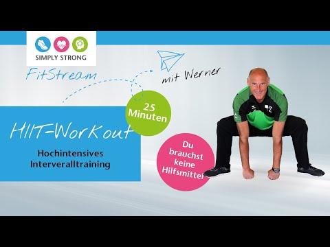 Preview image for the video "FitStream: HIIT-Workout mit Werner".