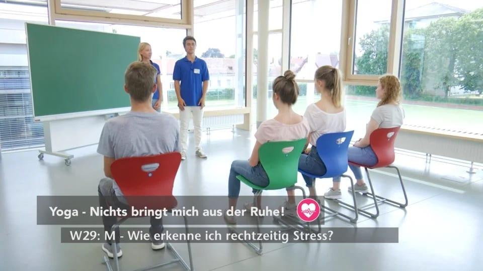 Preview image for the video "M-Wie erkenne ich rechtzeitig Stress?".