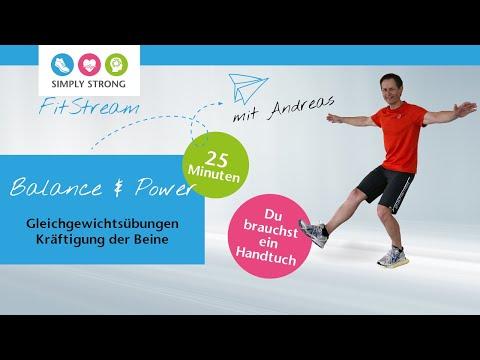 Preview image for the video "FitStream: Balance &amp; Power mit Andi".