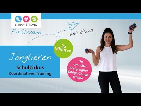 Preview image for the video "FitStream: Jonglieren mit Elena".