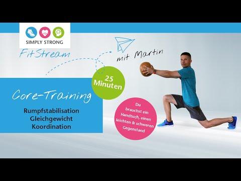 Preview image for the video "FitStream: Core-Training mit Martin".