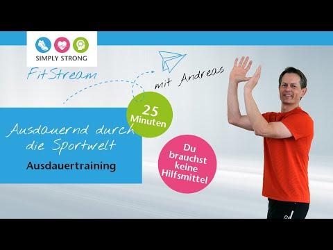 Preview image for the video "FitStream: Ausdauernd durch die Sportwelt mit Andreas".
